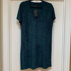 Lumiere Faux Suede Dress